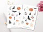 Preview: Fall Halloween Sticker Set